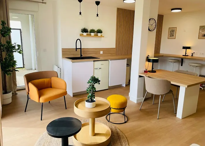 La Perle De Nacre - 5min De La Apartamento Courseulles-sur-Mer